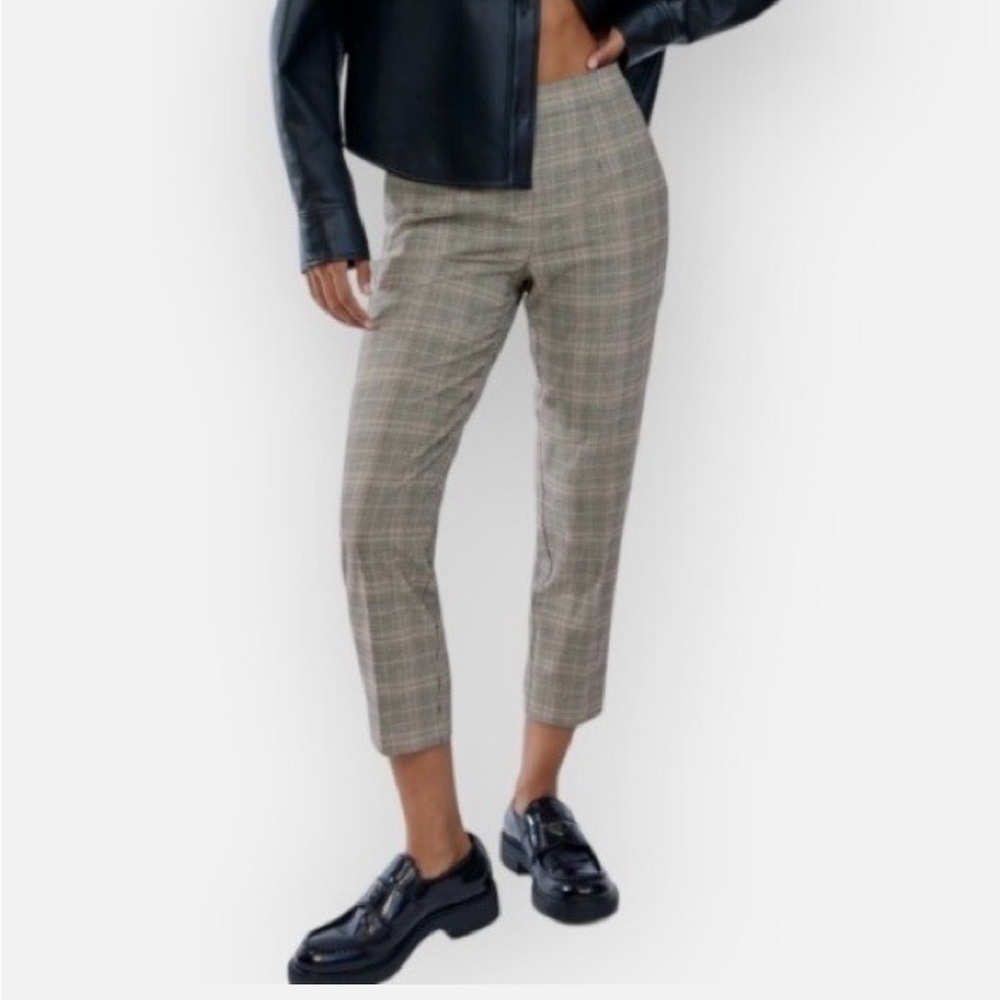 Aritzia Babaton Plaid Pants canon trousers